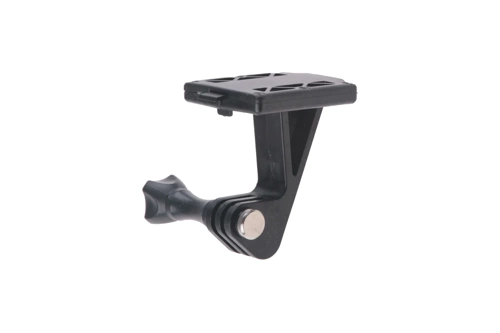 Action Camera Helmet Mount - Black
