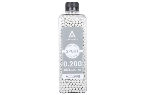 Arcturus RS® SPORT Match Grade Bolas de 0,20 g Botella de 3000 unidades