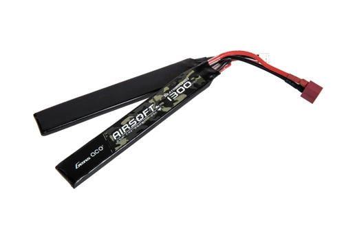 Li-Po Gens ace 25C 1300mAh 2S1P 7,4V baterie - 2 moduly