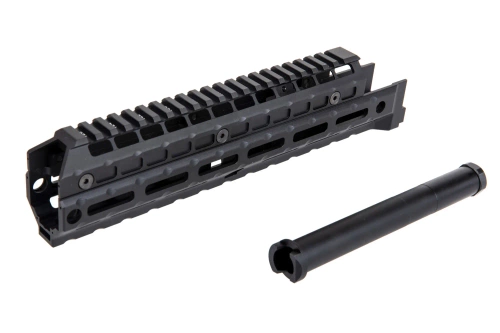 MLOK 5KU kit voor AK MWI replica's (lang) Zwart