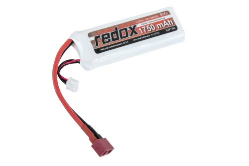 Akumulator Li-Po Redox 1750 mAh 7.4 30C SC Dean