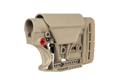 Adjustable stock for M4/M16 type replicas - dark earth