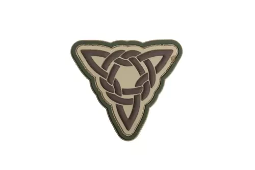 Celtic Knot Triangle patch - Arid