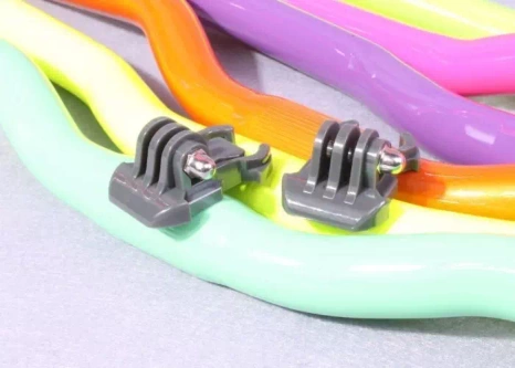 GoPro HD HR 3/2 QD Buckle Set Surface - Gris