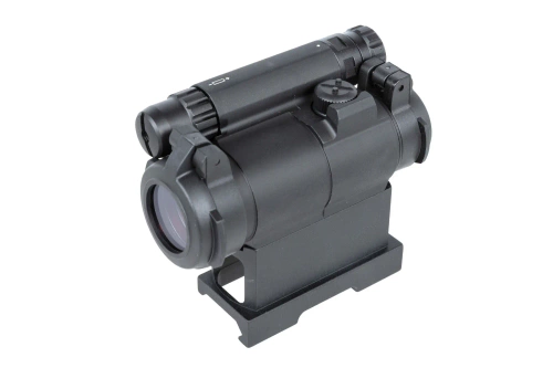 JJ Airsoft M5 red dot sight with QD mount Black