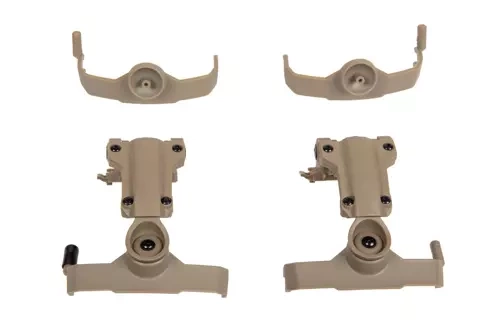 Comtac headphone adapter for ARC rails (Type AMP) - Dark Earth