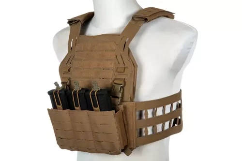 Laser-Cut plate carrier Stegadon - Coyote Brown