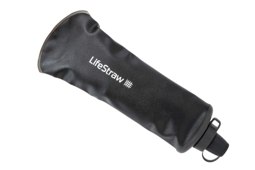 Lahev s filtrem LifeStraw Peak Squeeze Bottle 1000ml Šedá