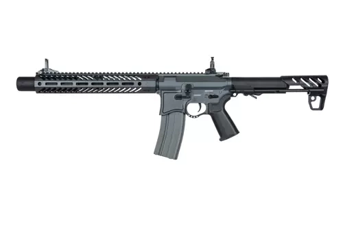 Seekins Precision 12" SBR8 carbine replica with suppressor - Grey