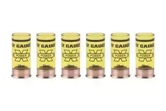 Jeu de lunettes tactiques 12 Gauge 20ml - jaune