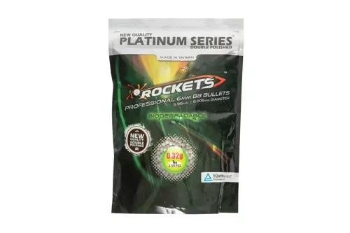 Kuličky Bio 0.32g Rockets Platinum 1 kg