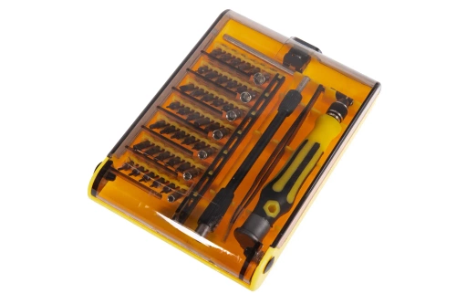METAL Tool Kit 45 Bits Yellow