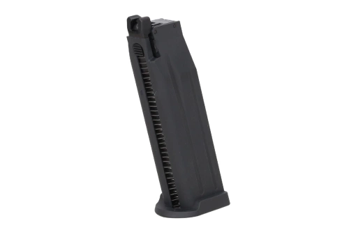FN Herstal x Cybergun: cargador de baja capacidad para 21 bolas de CO₂ para la FN509 - Negro
