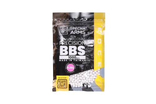 Specna Arms EDGE ULTRA™ 0,28g precisiekogels - 1000 stuks - wit