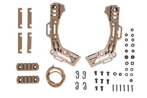 Kit de raíl para casco FMA Ballistic Rail 3.0 Retrofit TB1392 FDE