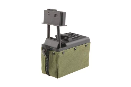 1500 BB Box Magazine for M249 Replicas - ranger green