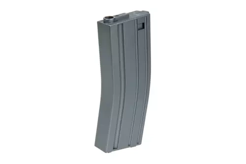 Chargeur Mid-cap 130 billes pour répliques M4/M16 - gris