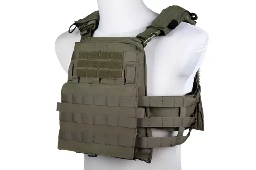 Chaleco táctico Plate Carrier Trias PRIMAL GEAR Verde Ranger