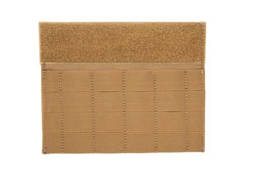 Molle panel for Wosport Chest Rig waistcoats Coyote Brown