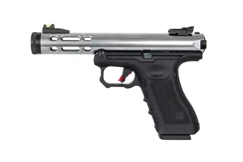 Pistola de airsoft WE Galaxy - Plata