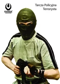 Tarcze Policyjne Terrorysta 50szt.