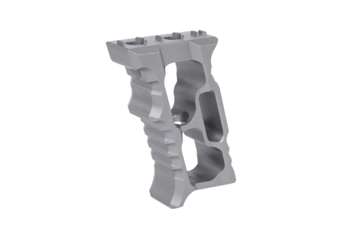 Poignée d'angle en aluminium TD Minivert pour KeyMod/M-LOK Gris