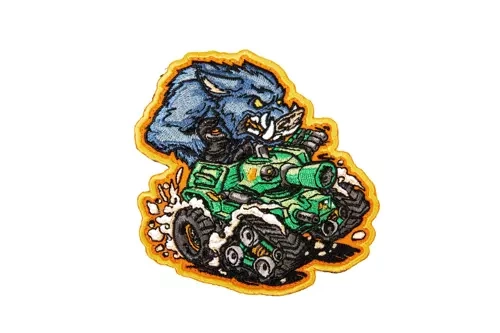 Patch - WAR MACHINE BOAR1 MORALE PATCH BLUE