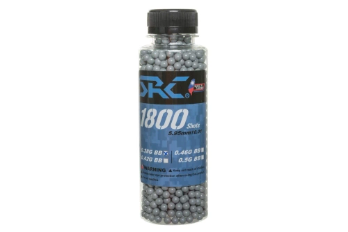 SRC BBs 0.38g bottle 1800 pcs Grey