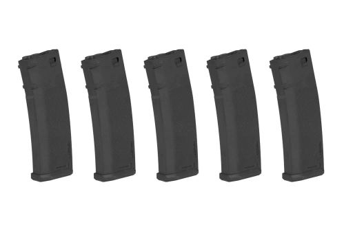 Lot de 5 chargeurs S-Mag Hi-Cap pour 380 coups - noir