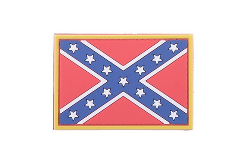 Confederate Rebel - 3D Patch - Full Color