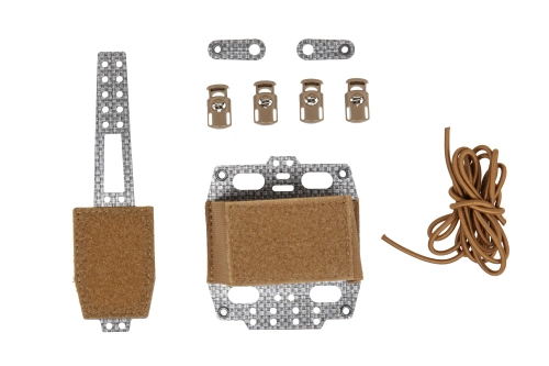 Pochette pour batterie NVG pour casque Wosport Bridge Lightweight Coyote Brown