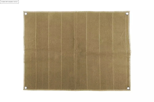 Large Patch Wall for Collectors of Patches - Tan