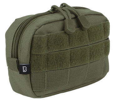 Brandit compact utility pouch with Velcro panel 8048 Olive