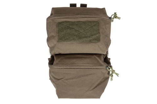 Back panel with MOLLE system for the V5 PC Wosport Ranger Green tactical vest