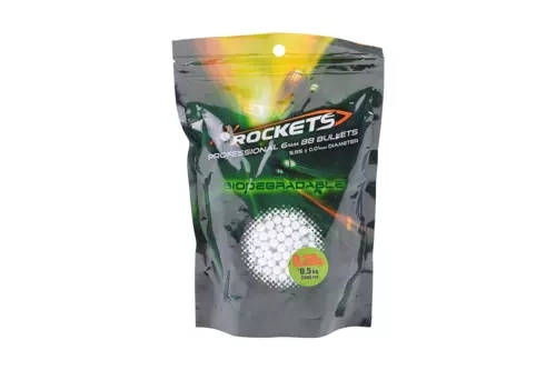 Bolas biodegradables 0.20g Rockets Professional 2500 uds