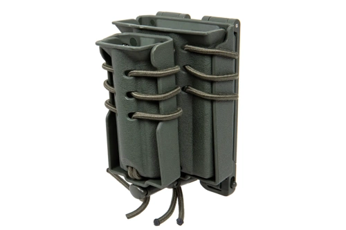 Carrier for 2 M4/M16 and 9mm magazines Wosport Urban Assault Quick Pull Olive