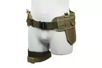 Drop-Leg Laser-Cut Tactical Belt - Tan