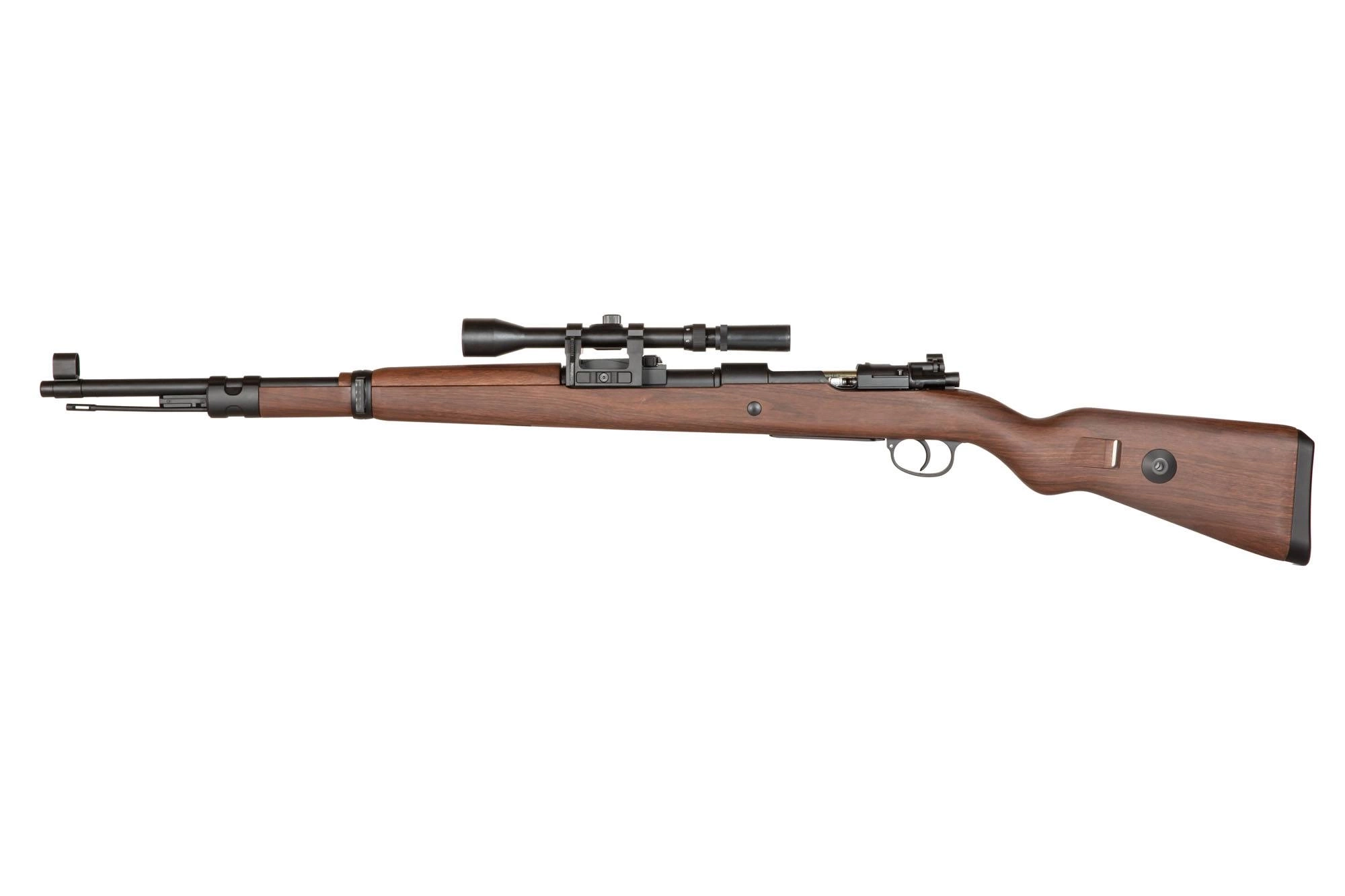 Kar98k エアガン Replika karabinu Kar98k (sprężynowa) - wersja polimerowa + Luneta