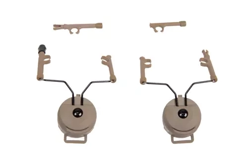 Adapter for Comtac Headset to ARC OPS-CORE Rails - Dark Earth