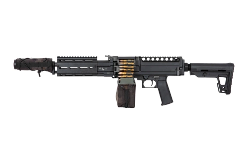 AQUILA VII LMG Light Machine Gun Replica - black (OUTLET)