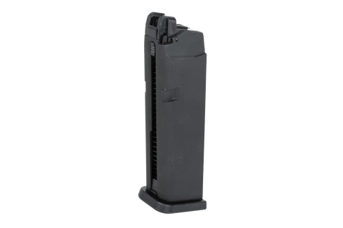 Groen gas magazijn 24 East Crane luchtkogels voor Glock 17/18/34 type replica's MA011
