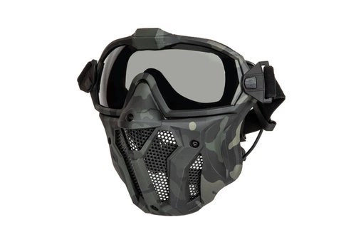 Mask with Goggles and Fan - MC Black