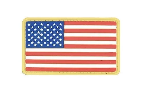 Nášivka 3D - Vlajka USA