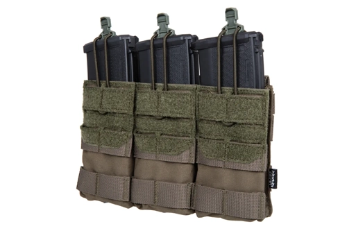 Primal Gear Ranger Green triple universal magazine pouch