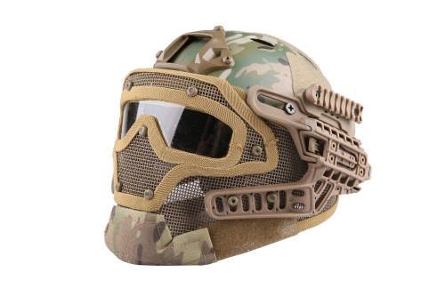 FAST PJ G4 System helmet replica with face shield - MC
