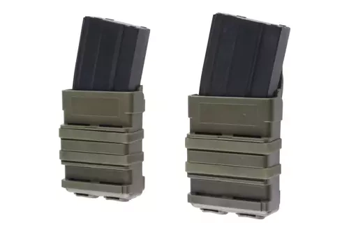 Double Open III (M) 5.56 Magazine Pouch - Olive Drab