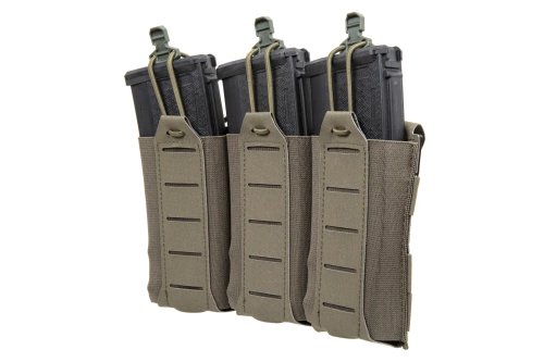 Front panel for three 5.56 MG-87-RG magazines