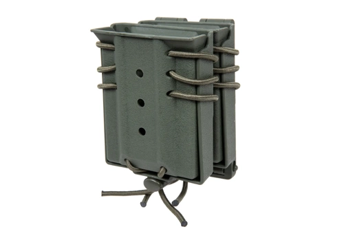 Support pour 2 chargeurs M4/M16 Wosport Urban Assault Quick Pull Olive