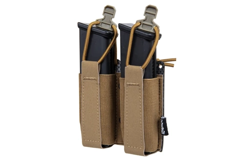 Primal Gear Coyote Brown flexible double pistol pouch
