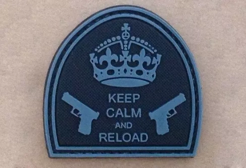 Patch - Keep Calm And Reload - Black